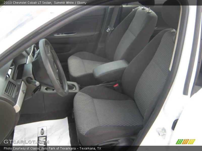 Summit White / Ebony 2010 Chevrolet Cobalt LT Sedan