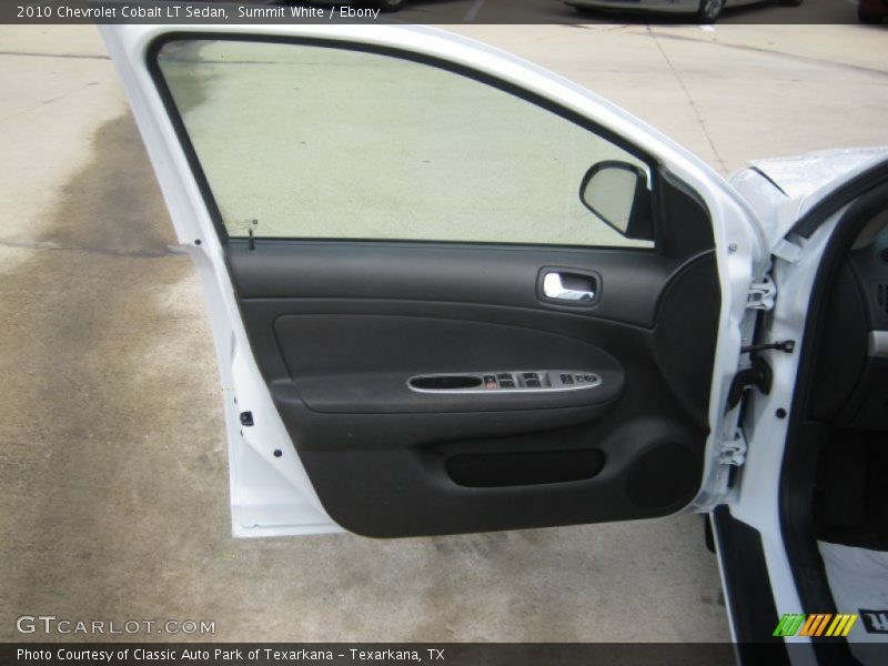 Summit White / Ebony 2010 Chevrolet Cobalt LT Sedan