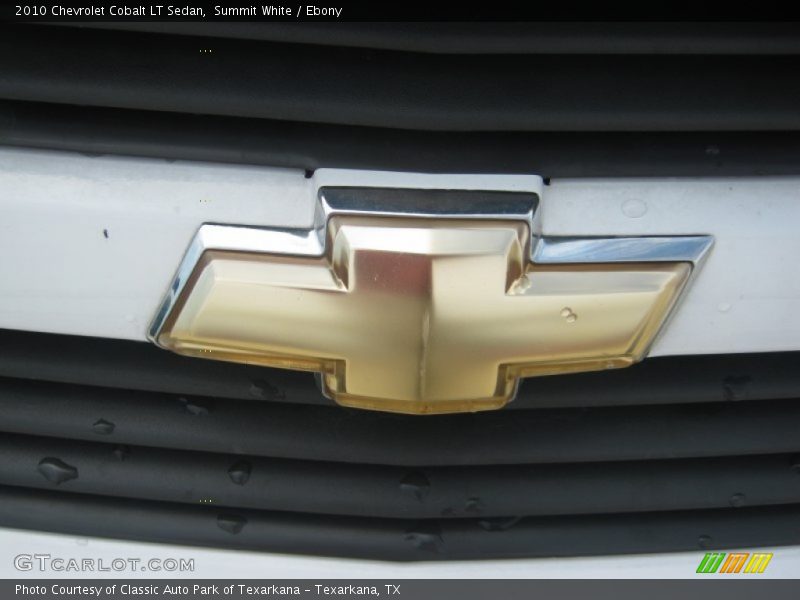 Summit White / Ebony 2010 Chevrolet Cobalt LT Sedan