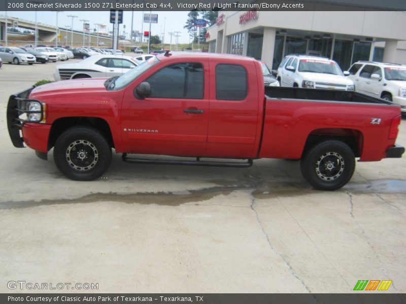  2008 Silverado 1500 Z71 Extended Cab 4x4 Victory Red