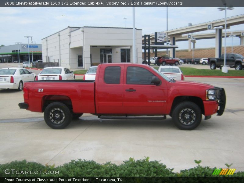 Custom Wheels of 2008 Silverado 1500 Z71 Extended Cab 4x4