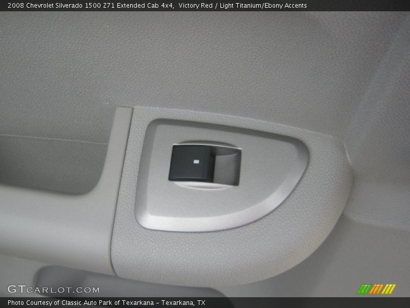 Victory Red / Light Titanium/Ebony Accents 2008 Chevrolet Silverado 1500 Z71 Extended Cab 4x4