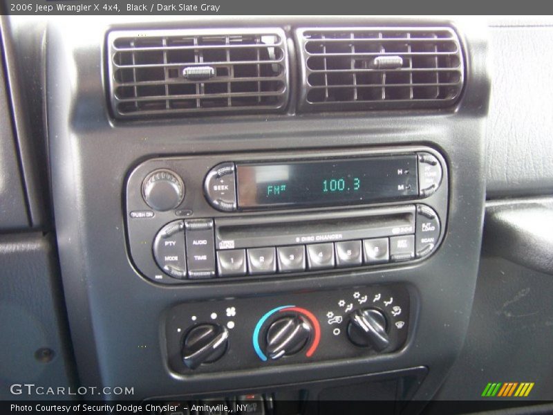Black / Dark Slate Gray 2006 Jeep Wrangler X 4x4
