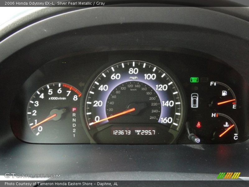 Silver Pearl Metallic / Gray 2006 Honda Odyssey EX-L