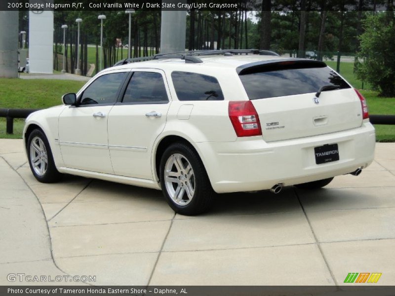 Cool Vanilla White / Dark Slate Gray/Light Graystone 2005 Dodge Magnum R/T