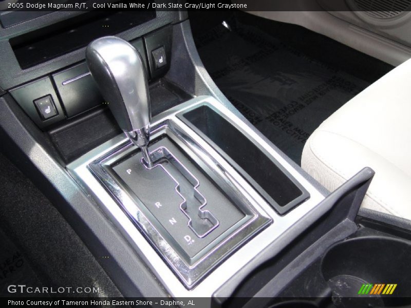 Cool Vanilla White / Dark Slate Gray/Light Graystone 2005 Dodge Magnum R/T