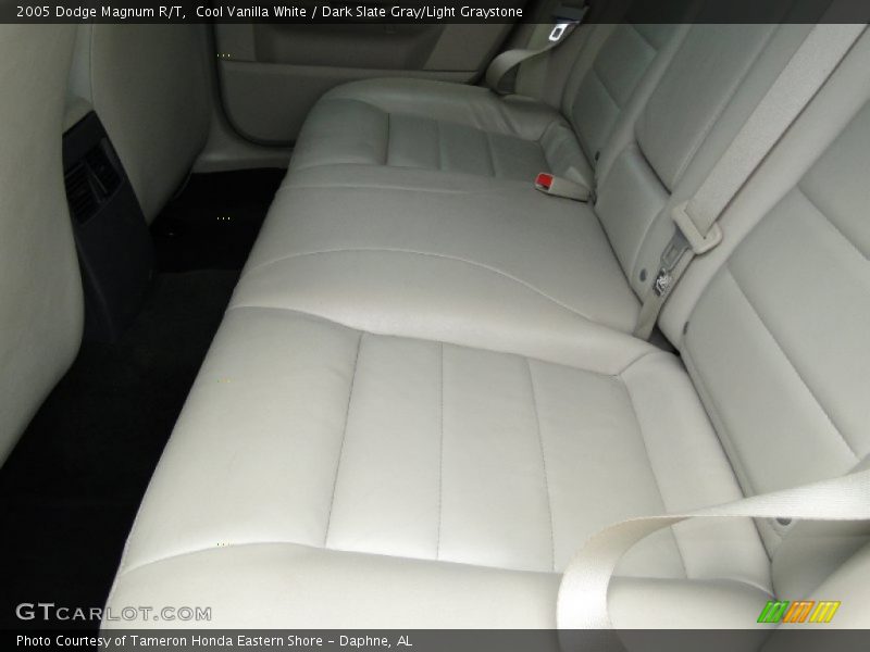 Cool Vanilla White / Dark Slate Gray/Light Graystone 2005 Dodge Magnum R/T