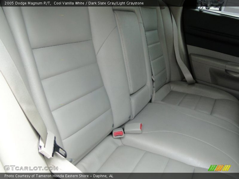 Cool Vanilla White / Dark Slate Gray/Light Graystone 2005 Dodge Magnum R/T