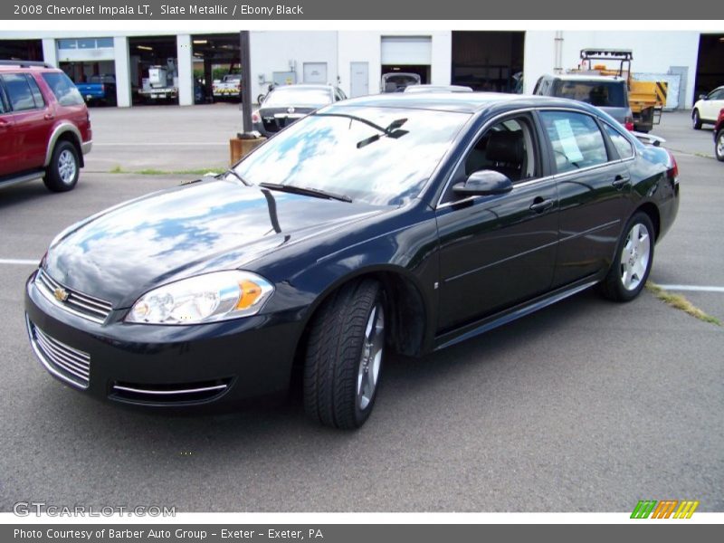 Slate Metallic / Ebony Black 2008 Chevrolet Impala LT