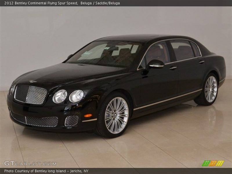 Front 3/4 View of 2012 Continental Flying Spur Speed