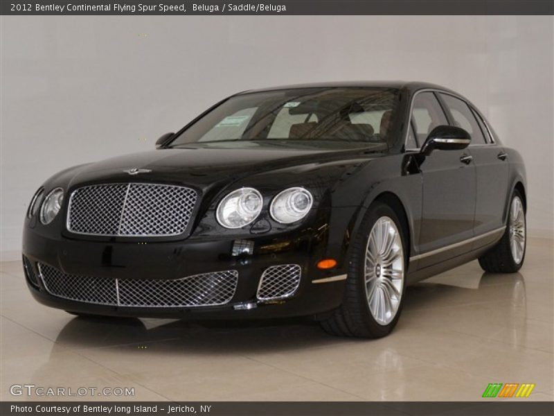 Front 3/4 View of 2012 Continental Flying Spur Speed
