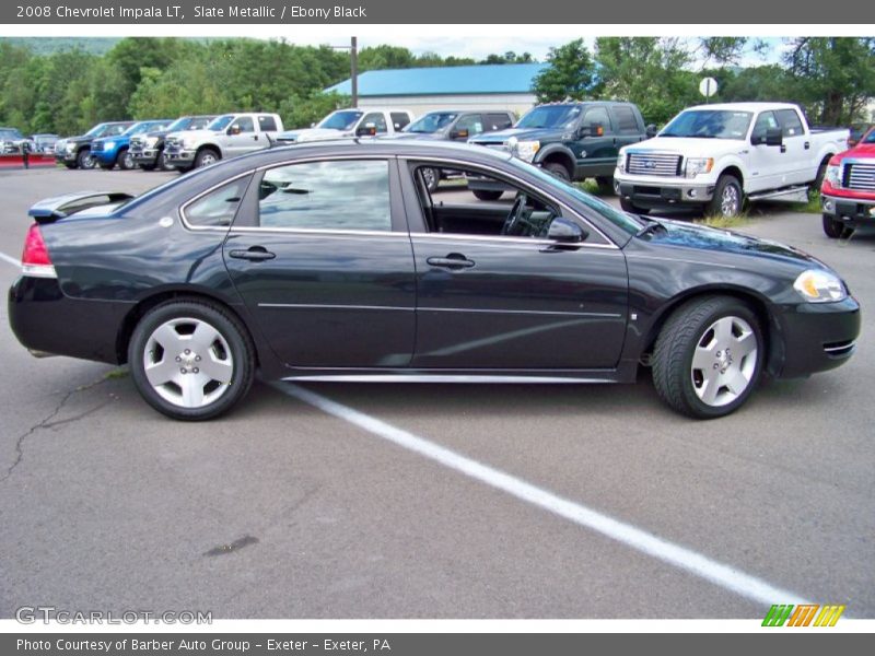 Slate Metallic / Ebony Black 2008 Chevrolet Impala LT