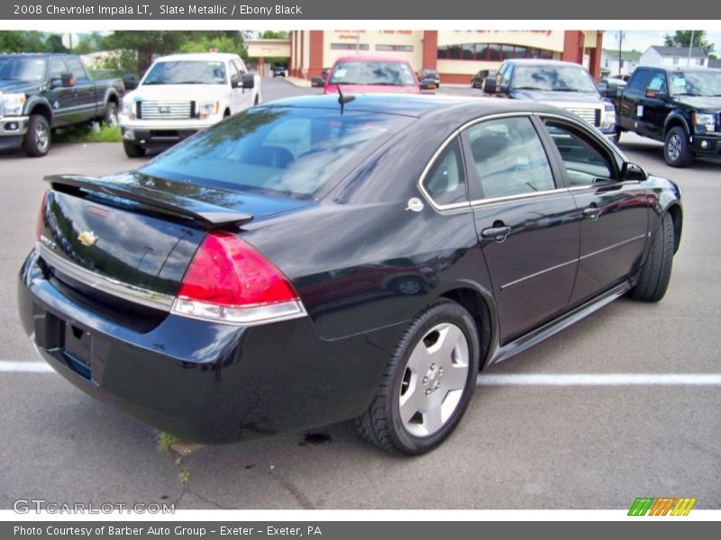 Slate Metallic / Ebony Black 2008 Chevrolet Impala LT