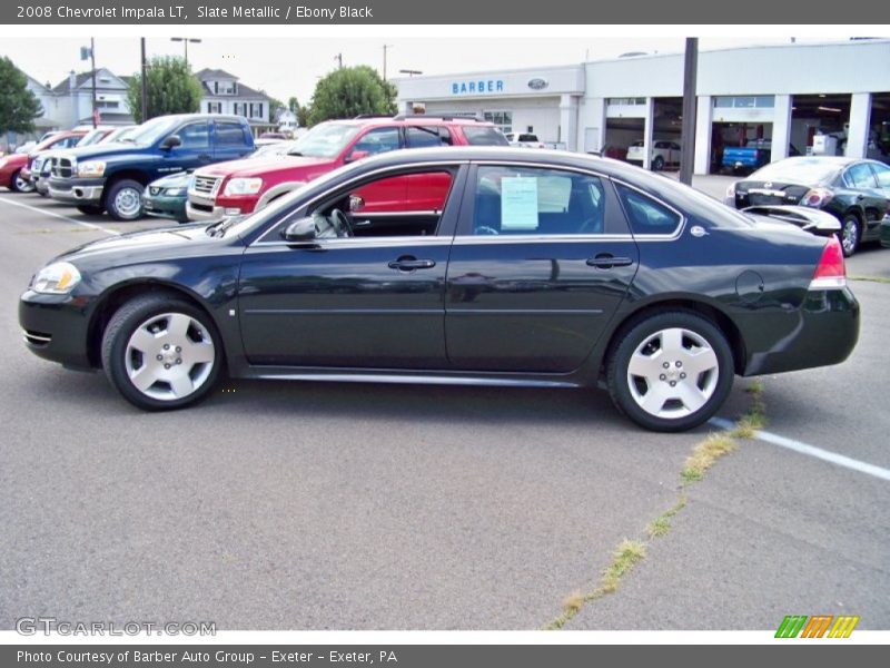 Slate Metallic / Ebony Black 2008 Chevrolet Impala LT
