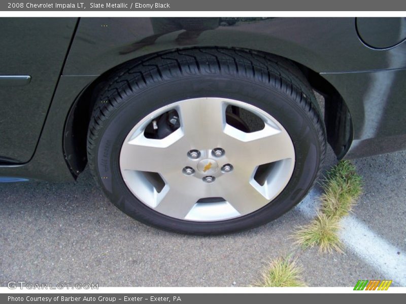 Slate Metallic / Ebony Black 2008 Chevrolet Impala LT