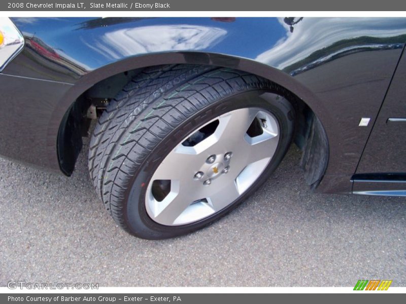 Slate Metallic / Ebony Black 2008 Chevrolet Impala LT