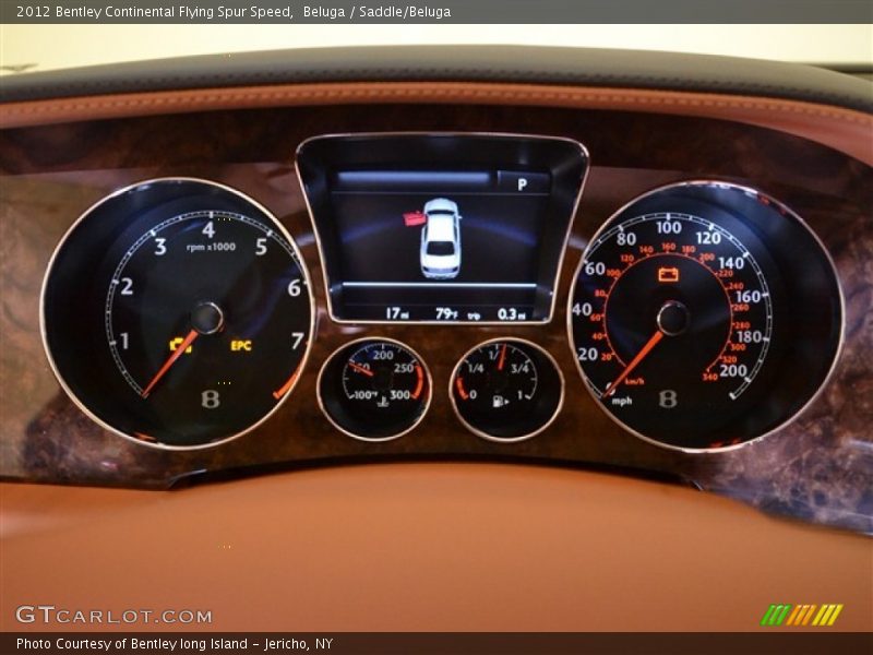  2012 Continental Flying Spur Speed Speed Gauges