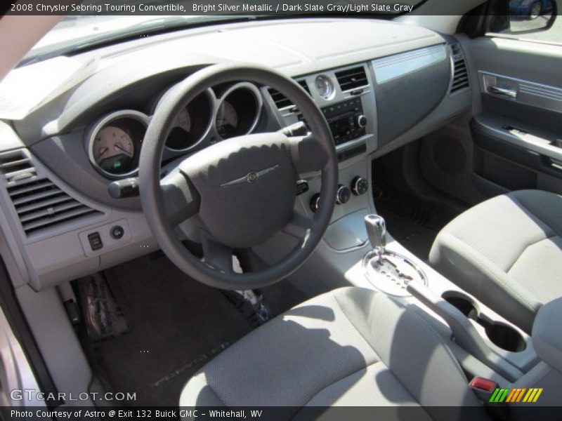 Dark Slate Gray/Light Slate Gray Interior - 2008 Sebring Touring Convertible 