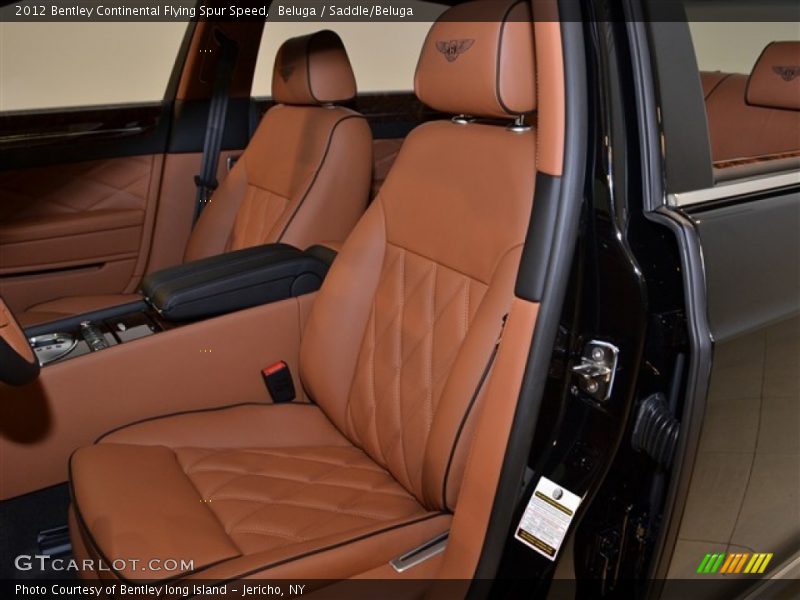  2012 Continental Flying Spur Speed Saddle/Beluga Interior