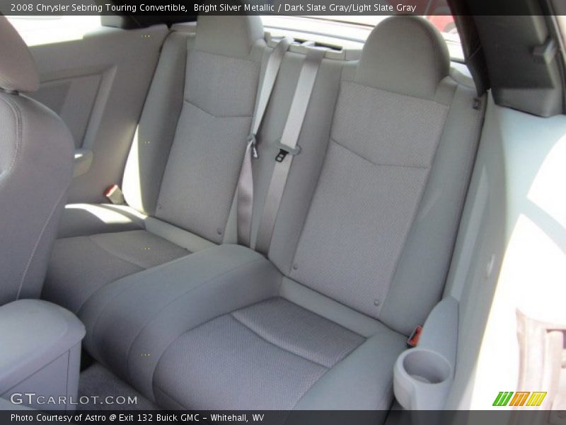 2008 Sebring Touring Convertible Dark Slate Gray/Light Slate Gray Interior