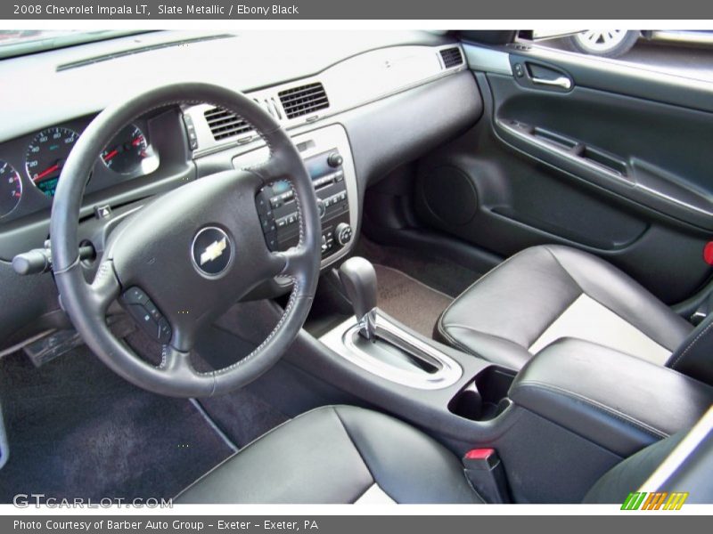Ebony Black Interior - 2008 Impala LT 