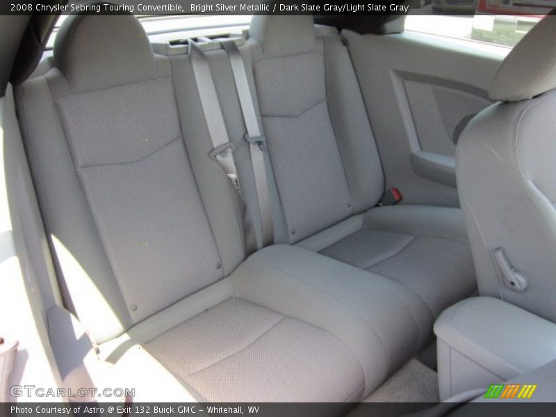  2008 Sebring Touring Convertible Dark Slate Gray/Light Slate Gray Interior