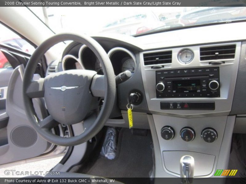 Dashboard of 2008 Sebring Touring Convertible