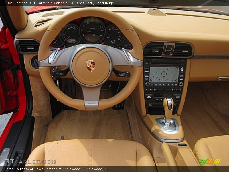 Dashboard of 2009 911 Carrera 4 Cabriolet