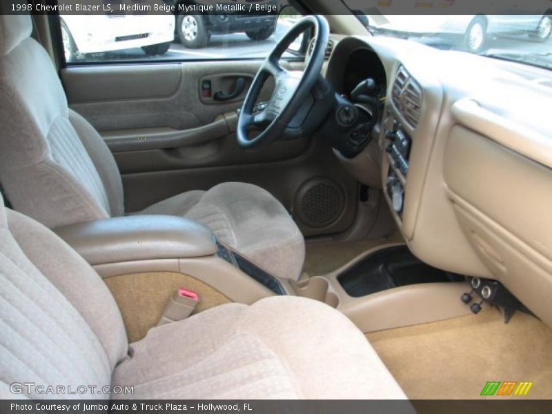  1998 Blazer LS Beige Interior