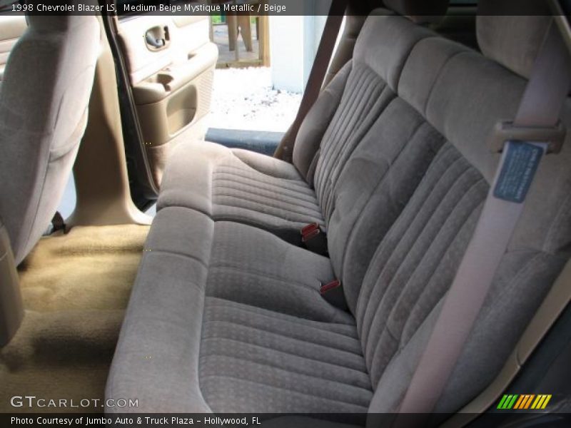  1998 Blazer LS Beige Interior