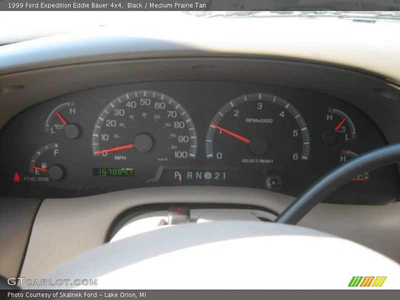 Black / Medium Prairie Tan 1999 Ford Expedition Eddie Bauer 4x4