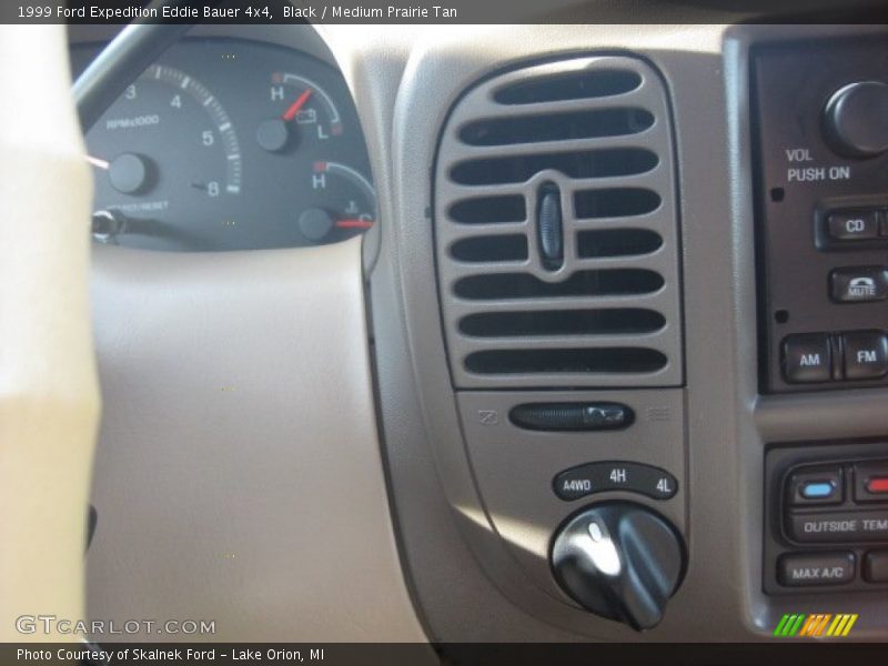 Black / Medium Prairie Tan 1999 Ford Expedition Eddie Bauer 4x4