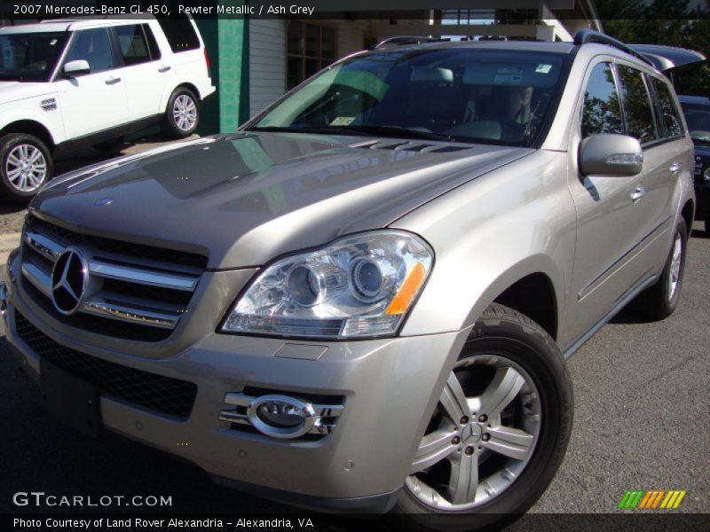 Pewter Metallic / Ash Grey 2007 Mercedes-Benz GL 450