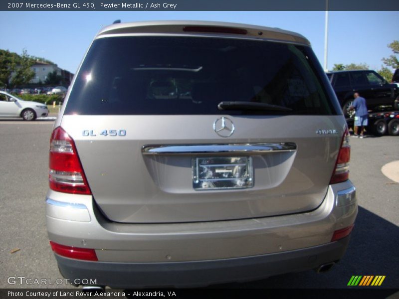 Pewter Metallic / Ash Grey 2007 Mercedes-Benz GL 450