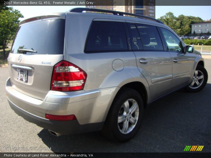 Pewter Metallic / Ash Grey 2007 Mercedes-Benz GL 450