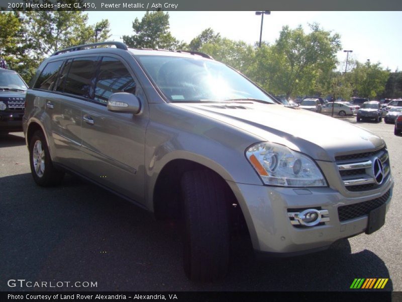 Pewter Metallic / Ash Grey 2007 Mercedes-Benz GL 450