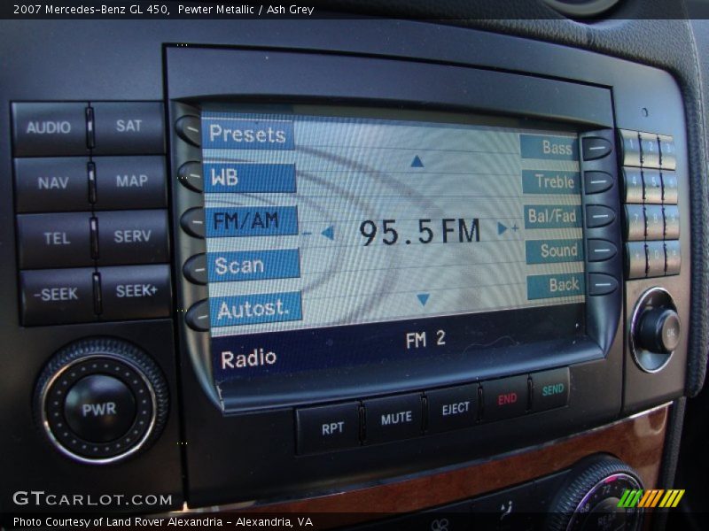 Pewter Metallic / Ash Grey 2007 Mercedes-Benz GL 450