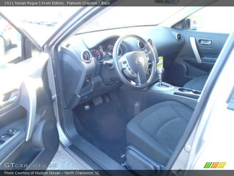 Platinum Graphite / Black 2011 Nissan Rogue S Krom Edition
