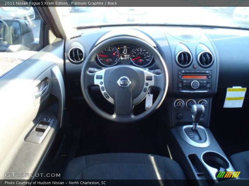 Platinum Graphite / Black 2011 Nissan Rogue S Krom Edition