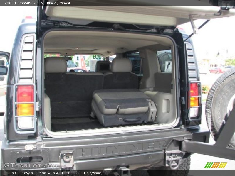  2003 H2 SUV Trunk