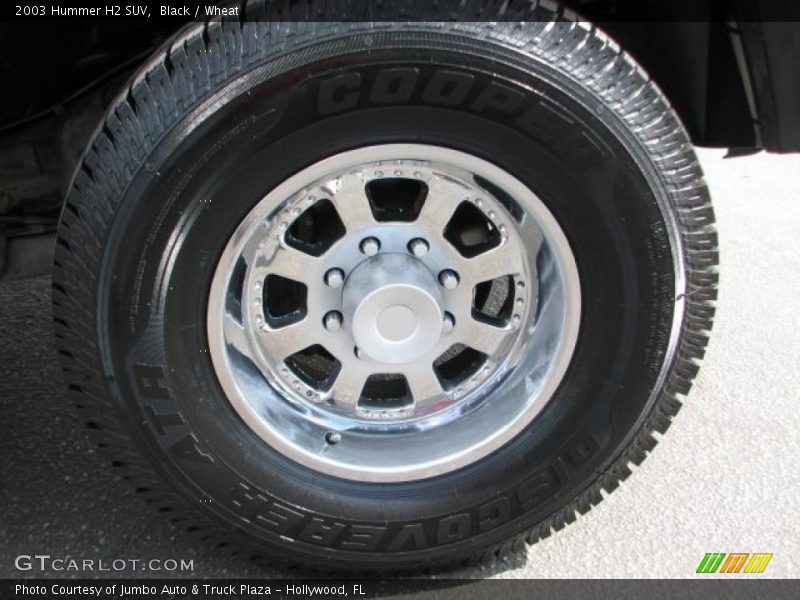 Custom Wheels of 2003 H2 SUV