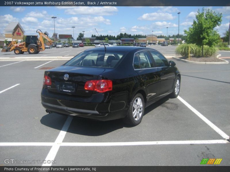 Black / Anthracite 2007 Volkswagen Jetta Wolfsburg Edition Sedan