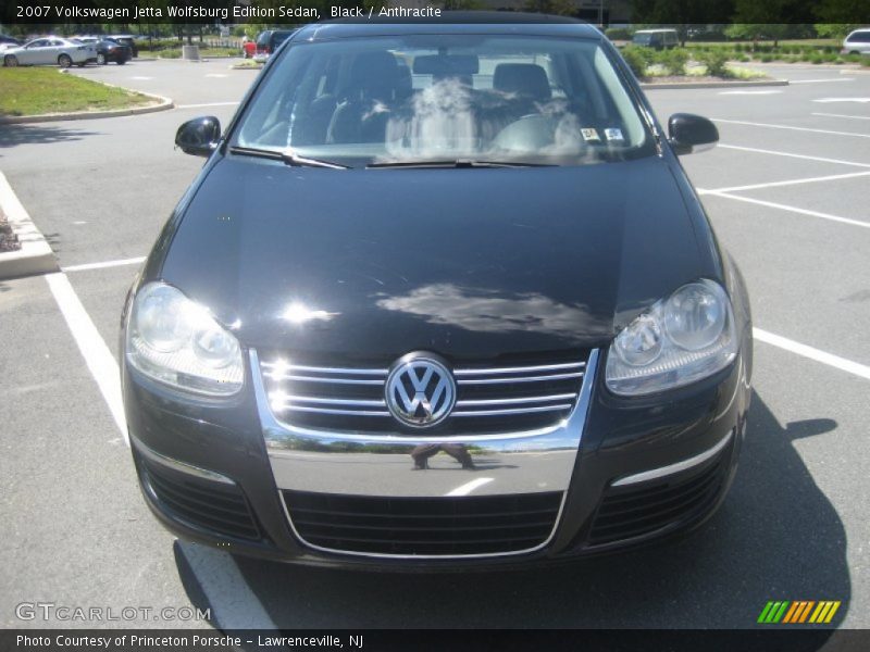 Black / Anthracite 2007 Volkswagen Jetta Wolfsburg Edition Sedan