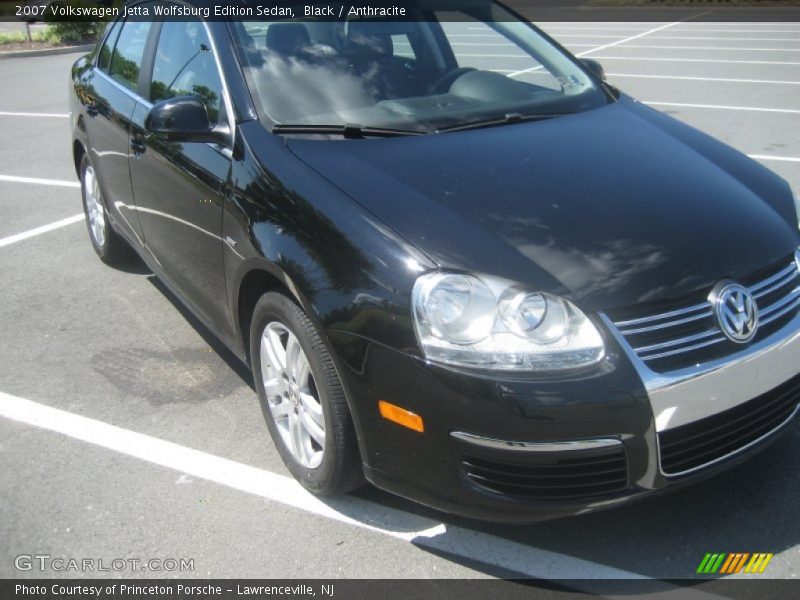 Black / Anthracite 2007 Volkswagen Jetta Wolfsburg Edition Sedan