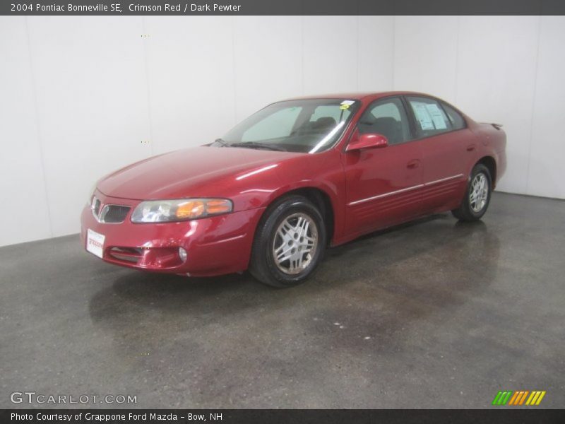 Crimson Red / Dark Pewter 2004 Pontiac Bonneville SE