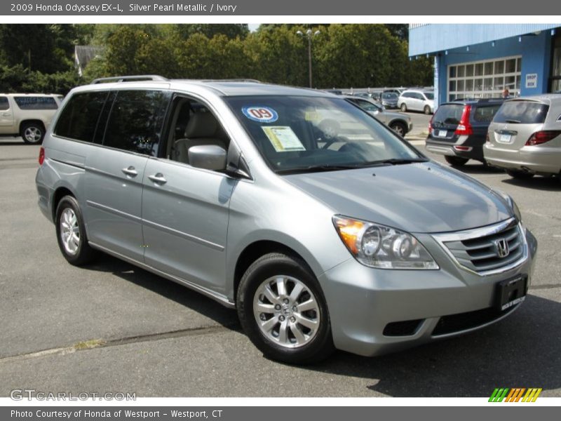 Silver Pearl Metallic / Ivory 2009 Honda Odyssey EX-L