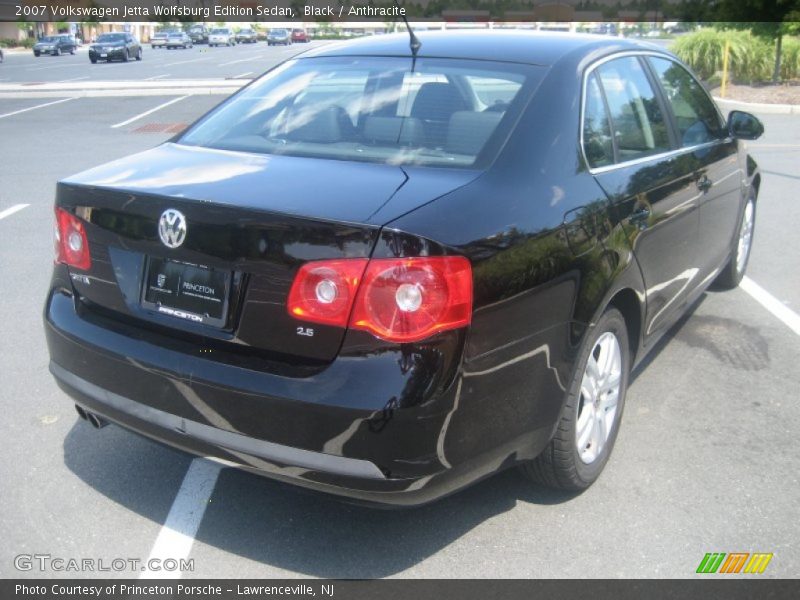 Black / Anthracite 2007 Volkswagen Jetta Wolfsburg Edition Sedan