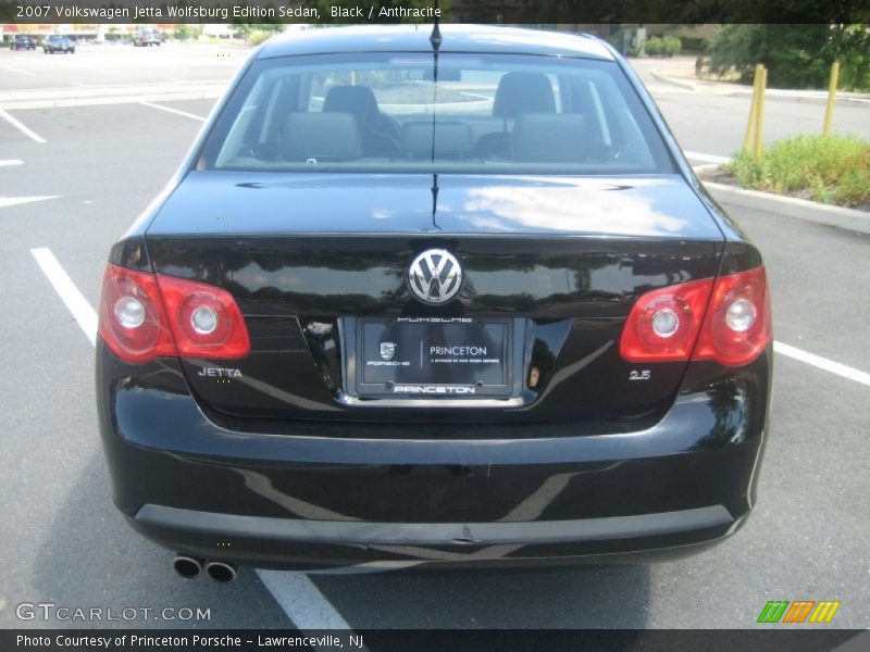 Black / Anthracite 2007 Volkswagen Jetta Wolfsburg Edition Sedan