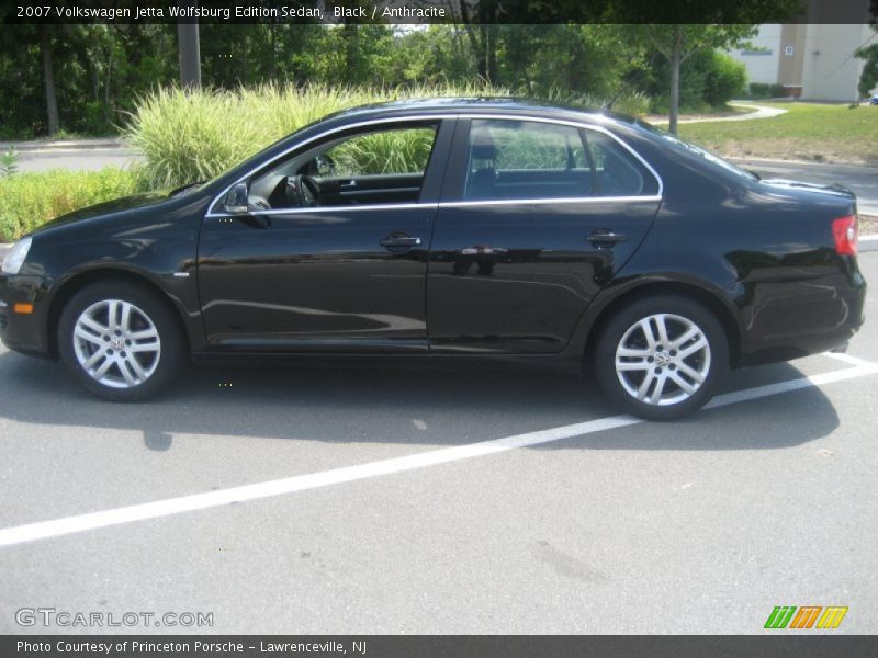 Black / Anthracite 2007 Volkswagen Jetta Wolfsburg Edition Sedan