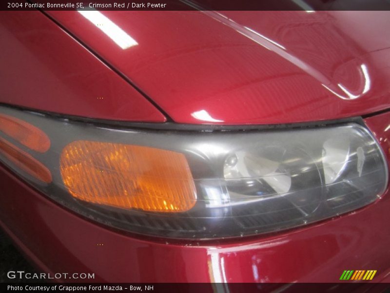 Crimson Red / Dark Pewter 2004 Pontiac Bonneville SE